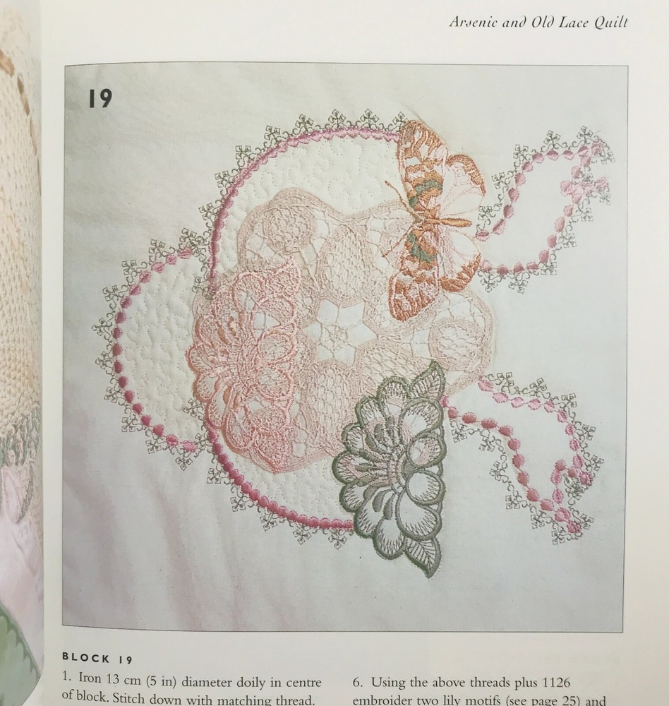 MACHINE EMBROIDERY INSPIRATIONAL QUILTING TECHNIQUES Patterns & Instructions