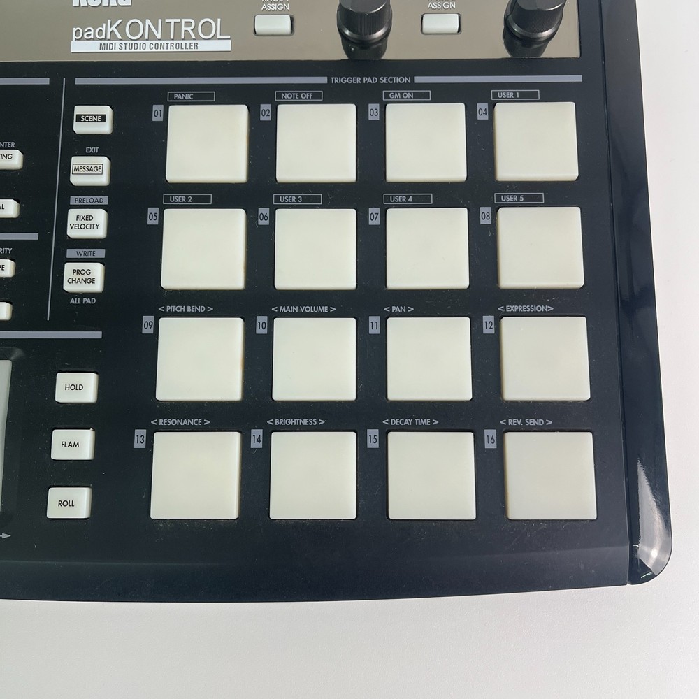 KORG KPC-1 padKONTROL Black MIDI Studio Controller Drum Pad - Tested & Working