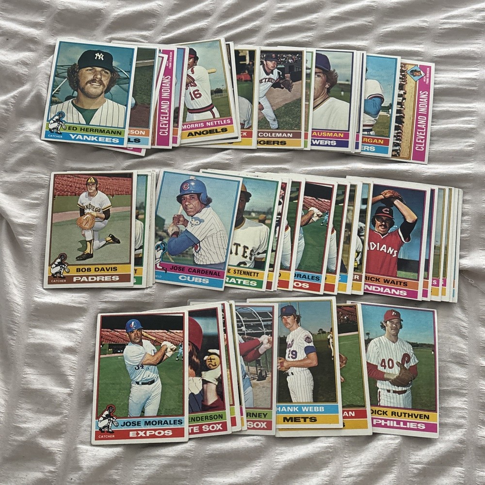 1976 Topps Baseball U Pick #371-560 VGEX