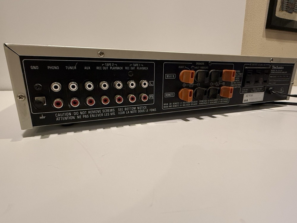 Technics SU-V16 Stereo Integrated Amplifier 1978 Vintage Used