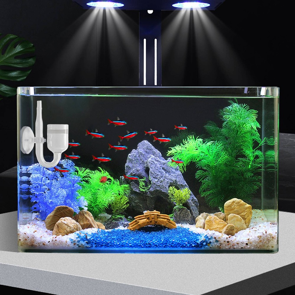 Aquarium Fish Tank CO2 Diffuser Carbon Dioxide Reactor with Ceramic Disc +8182
