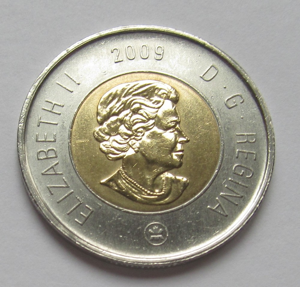2009 CANADA 2 DOLLAR TOONIE - combined shipping