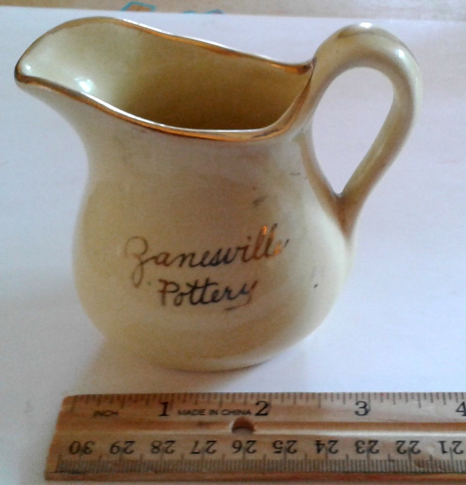 Ganesville Pottery Pitcher / Creamer