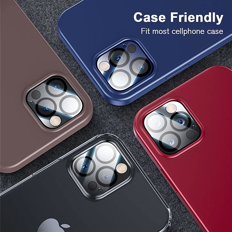 For Apple iPhone 17E /16E Camera Lens Protector Clear Black Tempered Glass Back