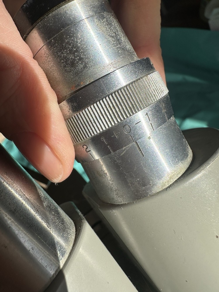 Elgeet 57580 Microscope 10x Vintage