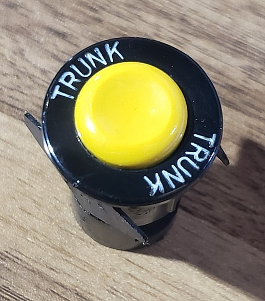1997-2004 CORVETTE C5 TRUNK RELEASE SWITCH BUTTON OEM 6435-22