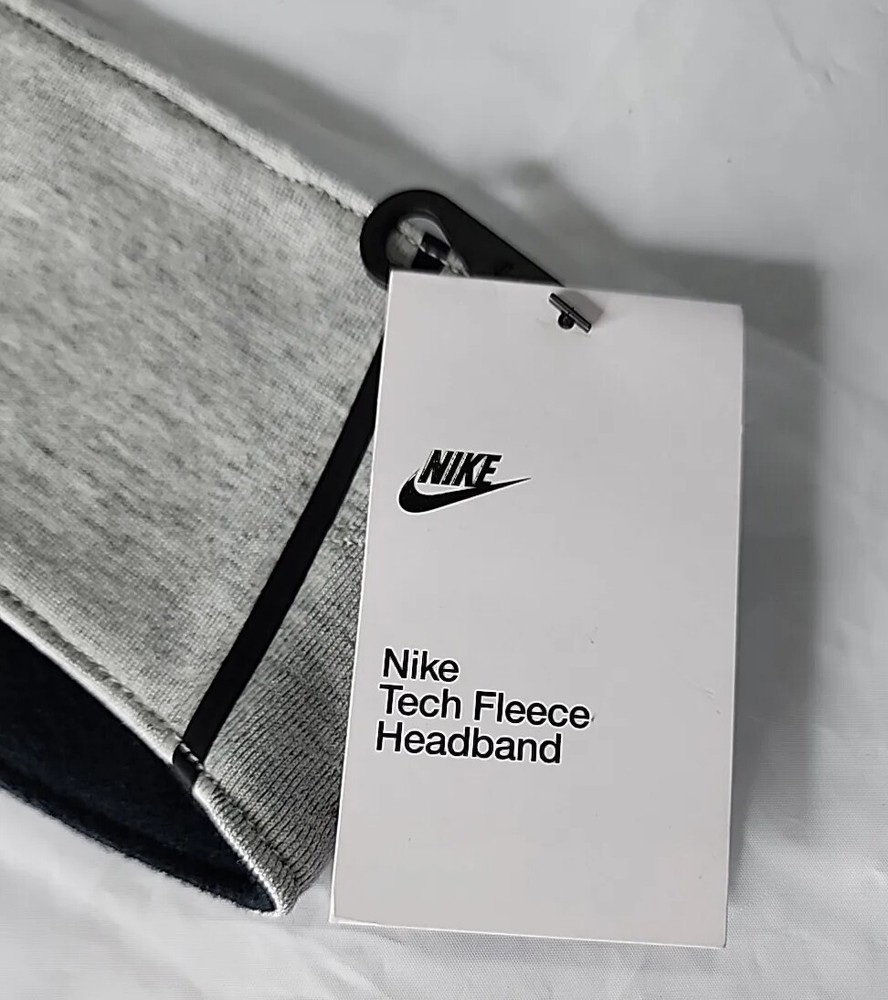 NIKE TECH FLEECE HEADBAND Grey Heather/Black 88872