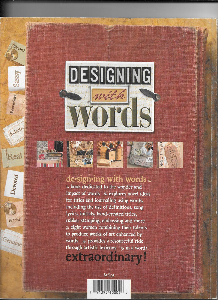 DESIGNING WITH WORDS SCRAPBOOKING