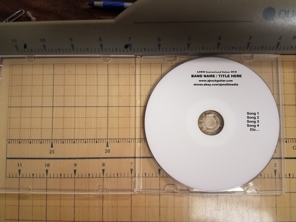 Custom Guitar Lessons, Learn Bruce Springsteen - DVD Video
