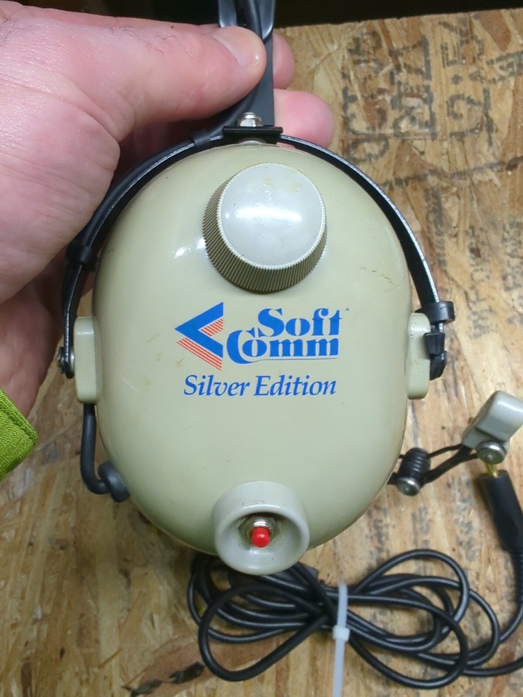 Softcomm Silver Edition C-60 Aviation Headset