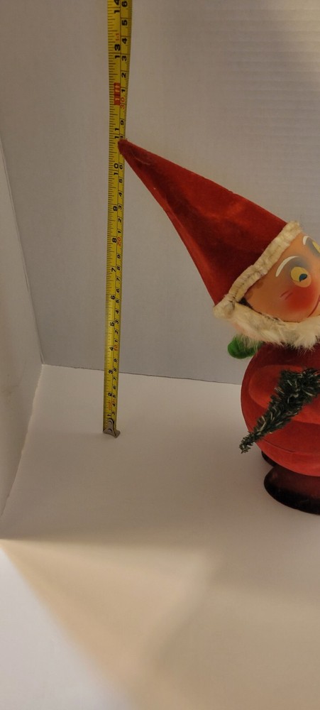 Vintage bobble head Christmas decorations Candy/present Container