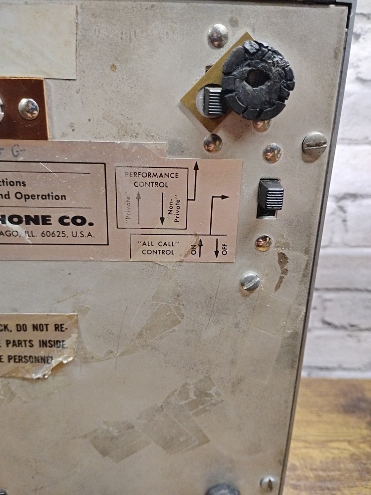 Talk-A-Phone K-ML-5 Master Intercom System -Untested