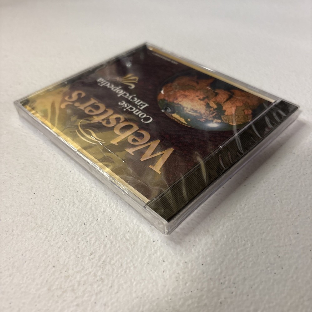 Webster's Concise Encyclopedia PC CD-ROM 1996 Windows 95/3.1 SEALED