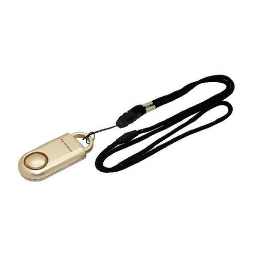 MaxxmAlarm Personal Security Alarm in Gold