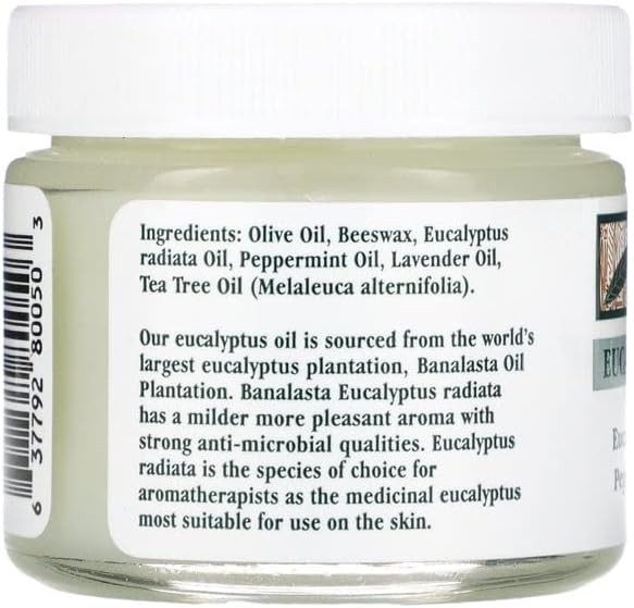 Tea Tree Therapy - Chest Rub, Eucalyptus 2 Oz ( 2-Pack)