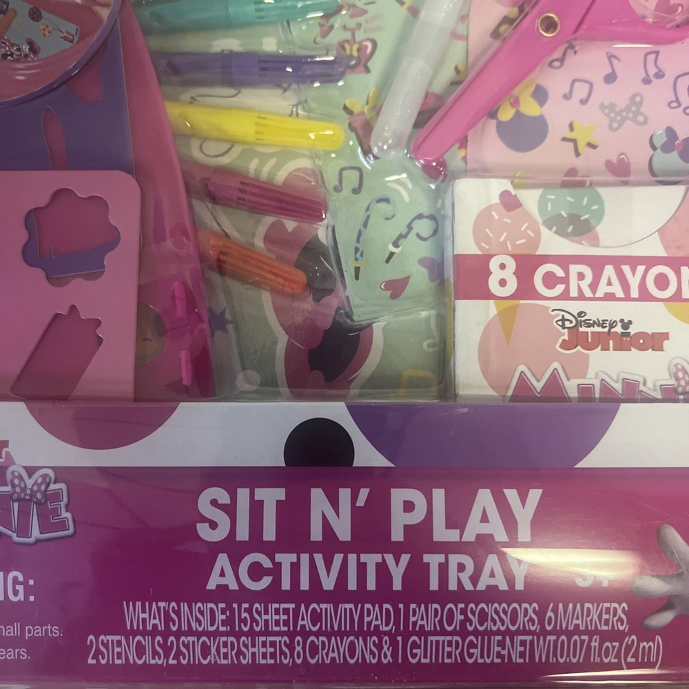 Minnie Mouse Sit N Play Activity Tray Baby Feeding Table