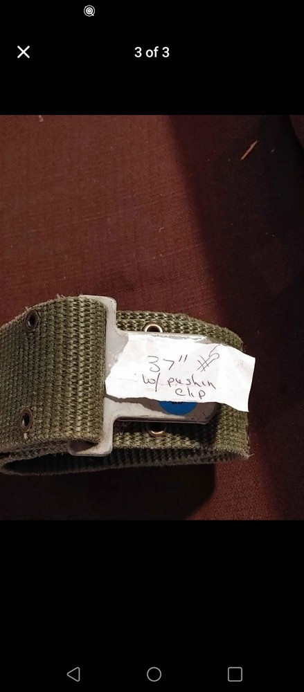 Military Adjustable Belt #5