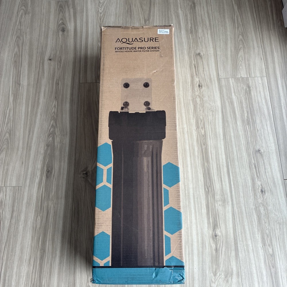 Aquasure Fortitude V2 Series High Flow Whole House Pleated Sediment Water Filter