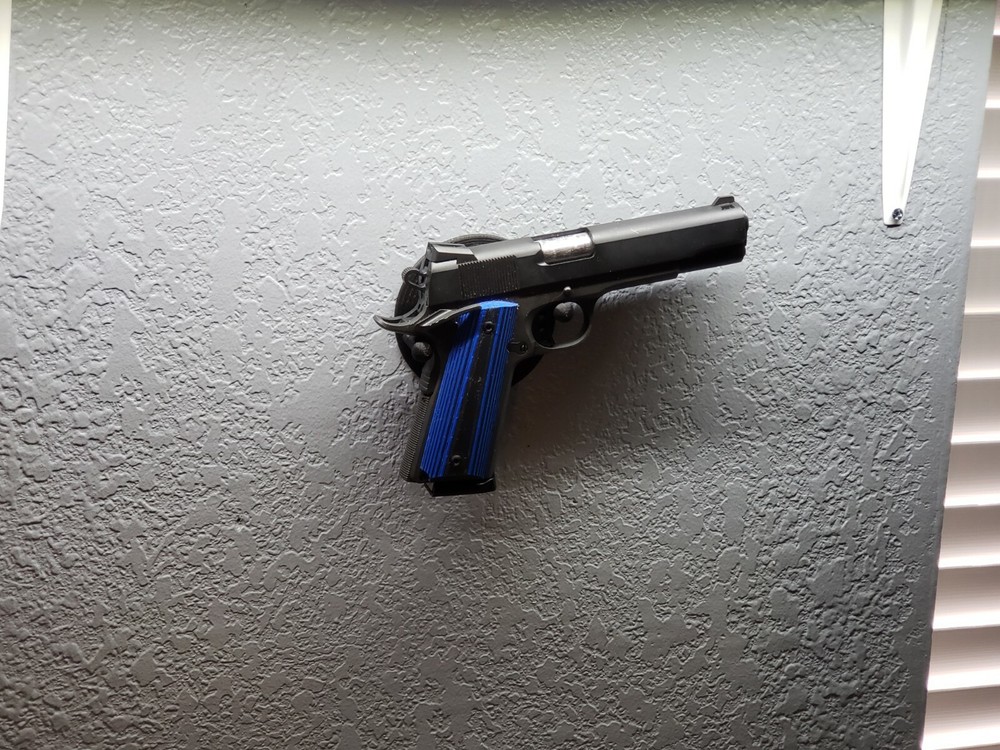 Pistol Wall Hanging Hook. Fits Almost Any Handgun