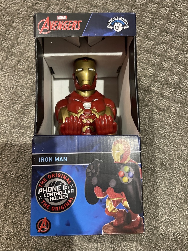 Marvel Iron Man Gaming Accessory Holder & Phone Holder for Most Controller
