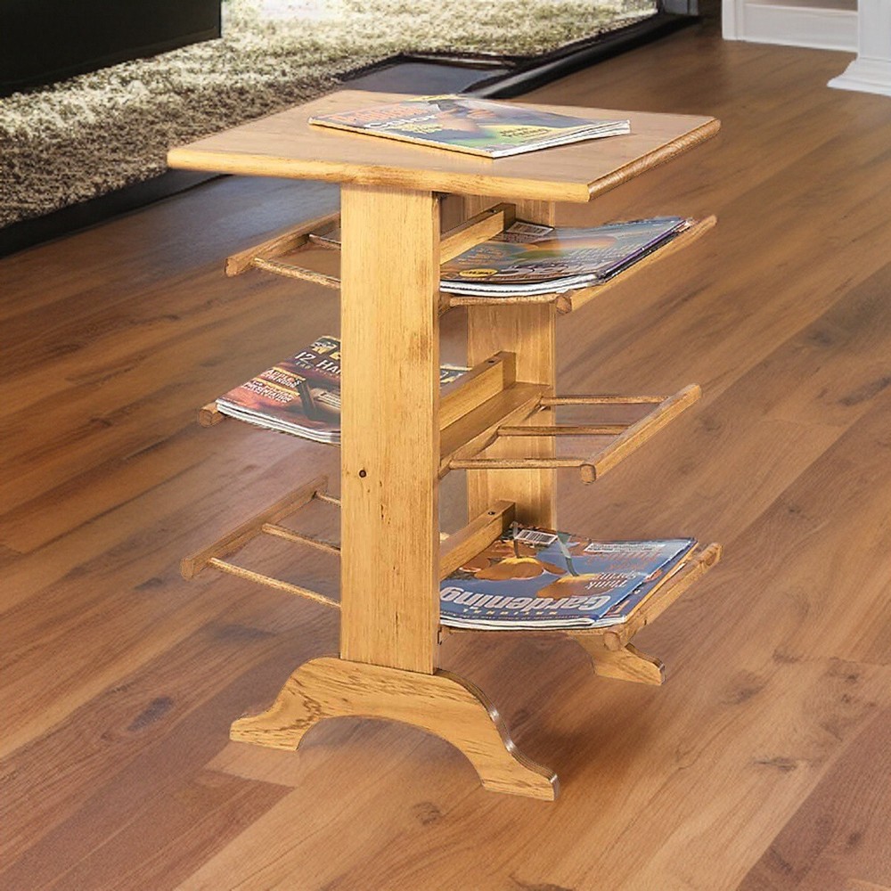 Magazine Rack Bathroom Country Pine Rack