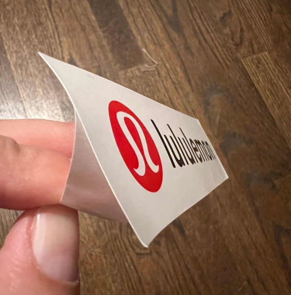 2 Lululemon Stickers