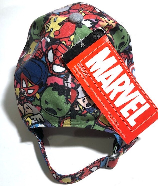 Full Color Marvelous Marvel Comics Logo Hat - New