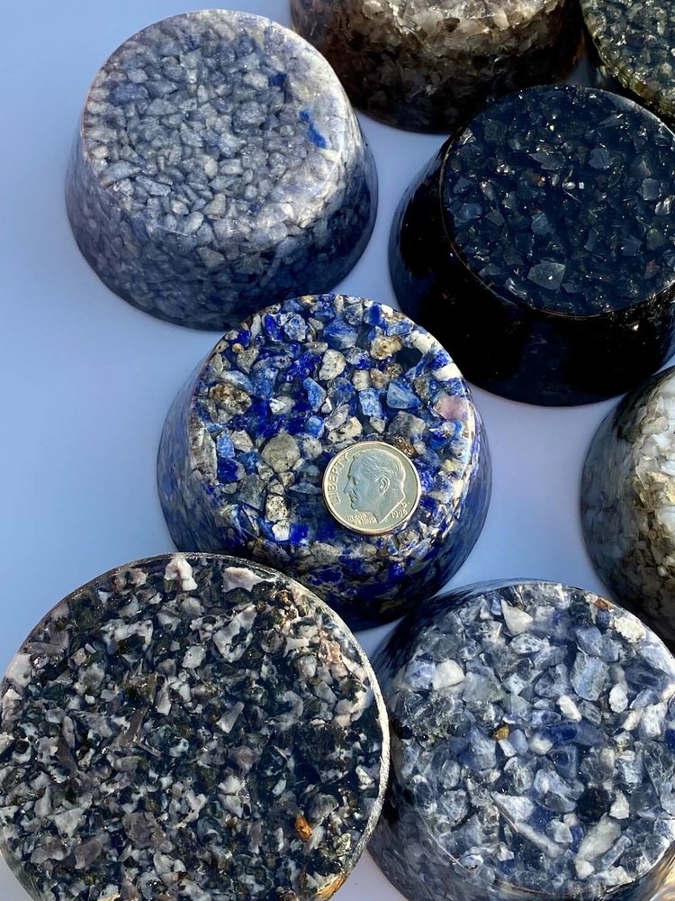 M - P Crystal Orgone Tower Busters Metal Core
