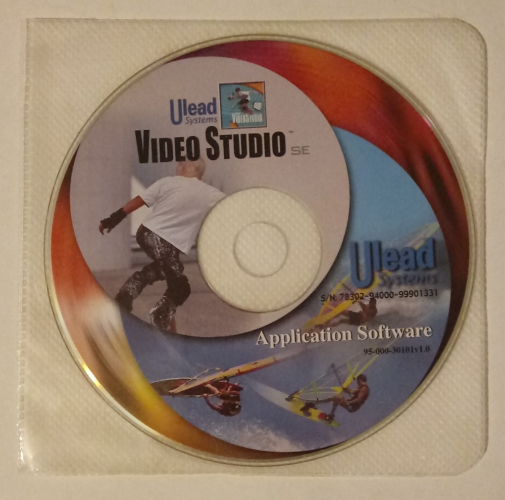 Ulead Systems Video Studio SE Application Software Not Tested/Unused