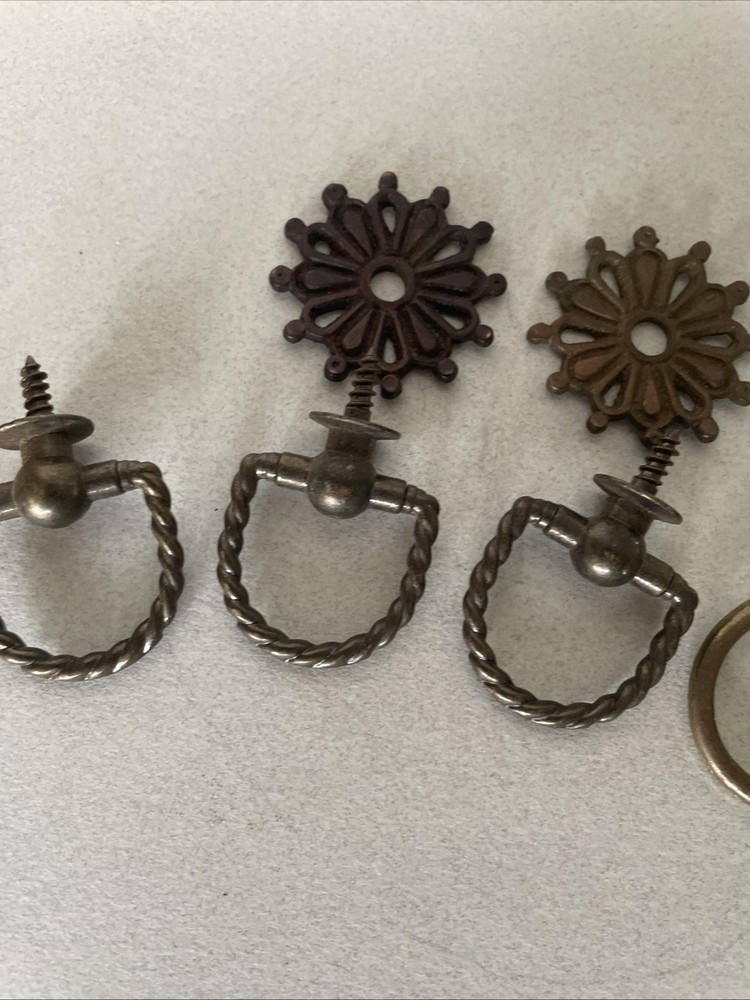 Vintage Drawer Pull 10 pieces Variety