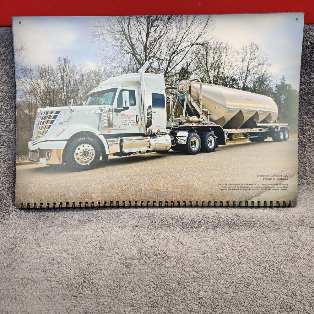 Fleetpride 2021 Calendar. Tractor Trailers. Excellent Condition.