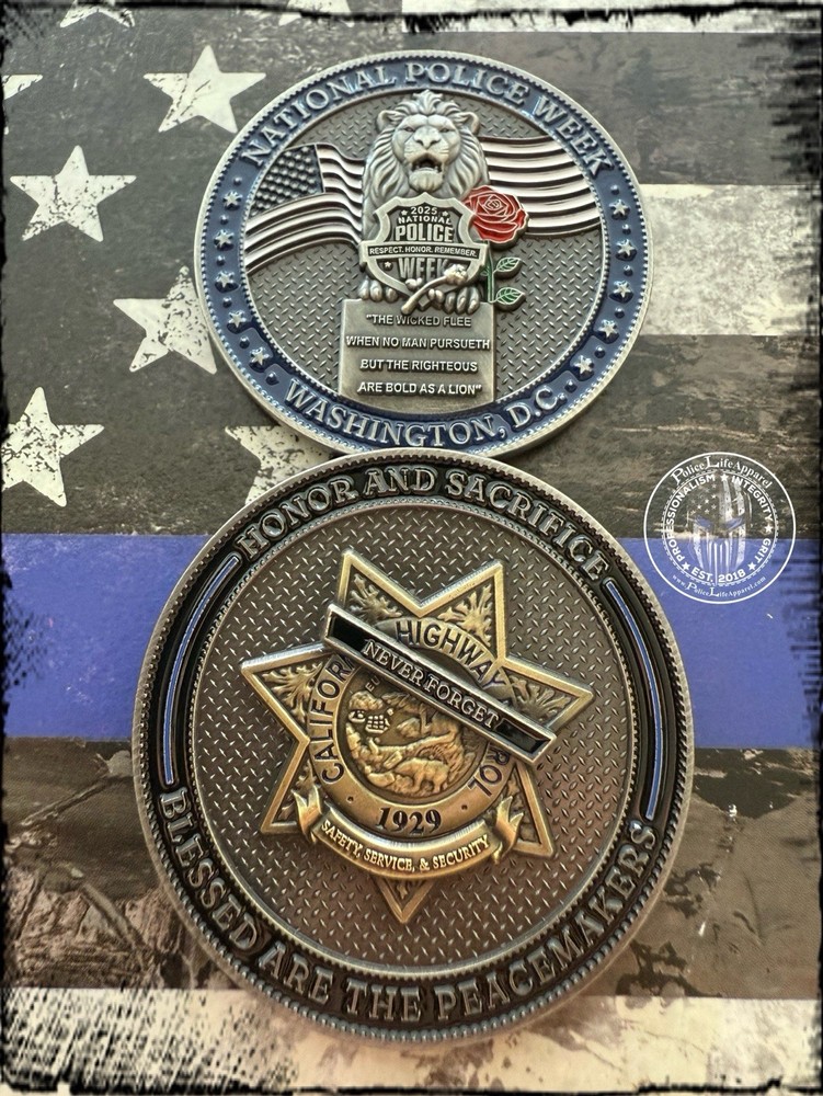 2025 Police Week Challenge Coin