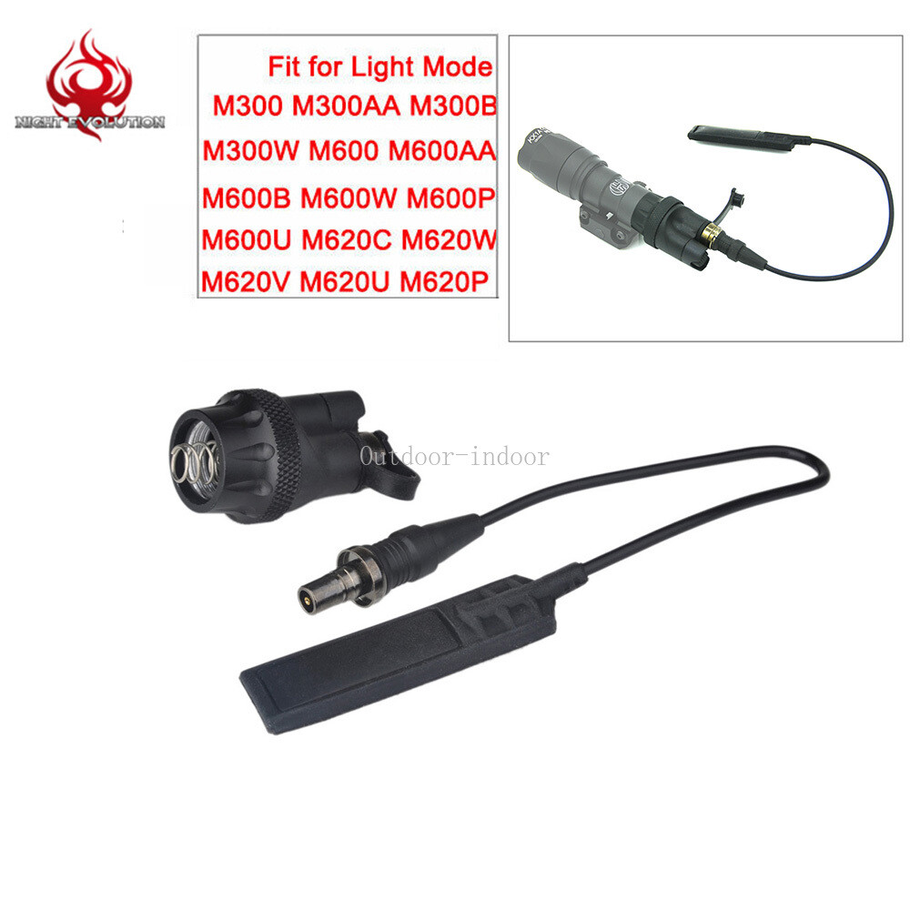 Tactical Flashlight Remote Control Switch Pressure Switch For M600 flashlight