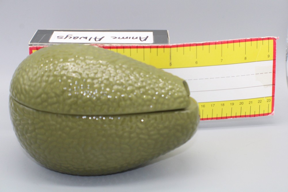 Vintage Green Ceramic Avocado DIP Server