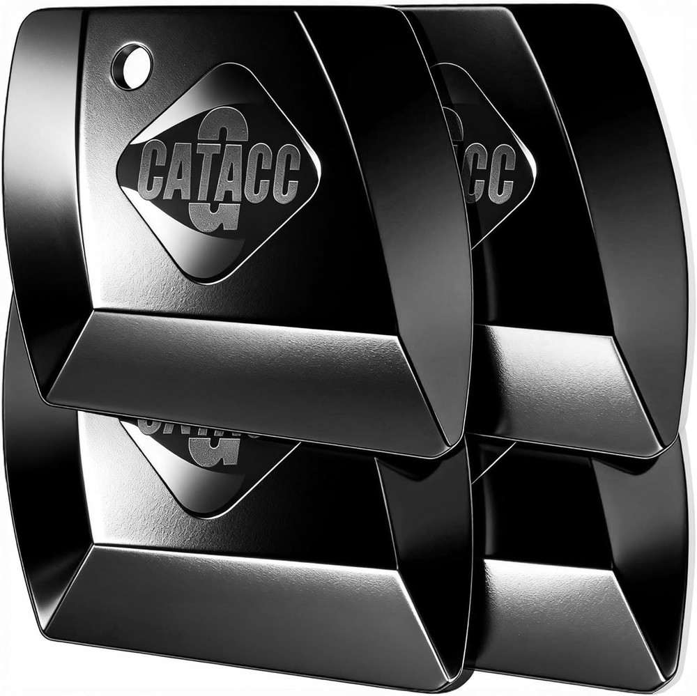 G.CATACC 4-Pack Plastic Pan Scrapers Durable Kitchen Cast Iron Pot Pan Tool