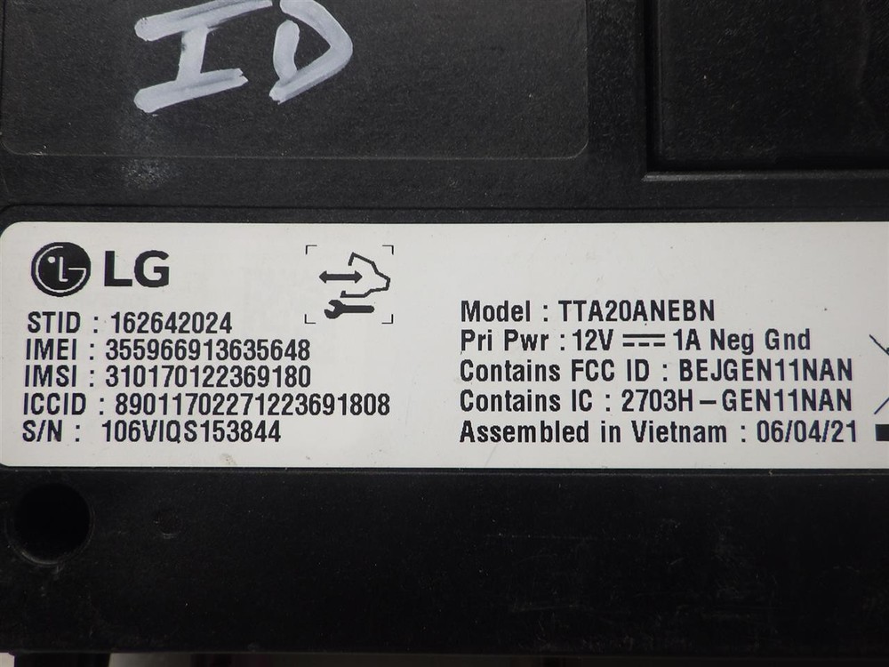 GMC Terrain 2022 Telematics Interface Module 3437668 5701