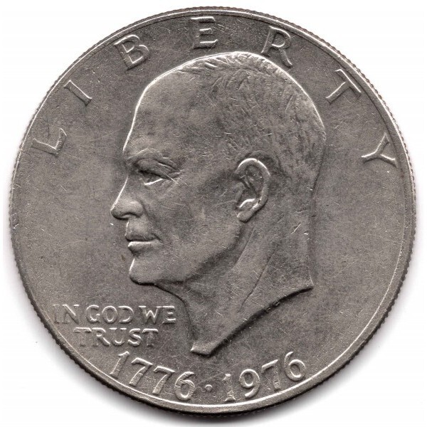 1976 Eisenhower Dollar T2 – Circulated Condition