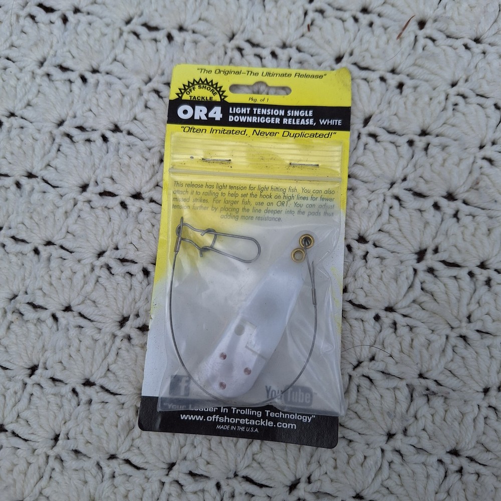 NEW Off Shore Tackle OR4 Light Tension Single Downrigger Release