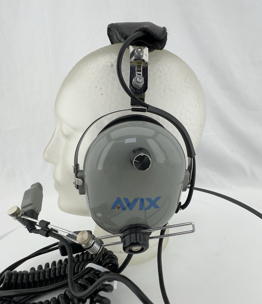 AVIX Aviation Headset Dual Plug Pilot Headset Tested