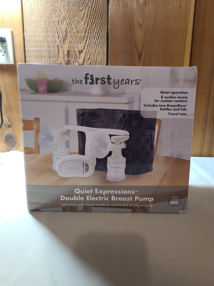 THE FIRST YEARS QUIET EXPRESSIONS DOUBLE BREAST PUMP