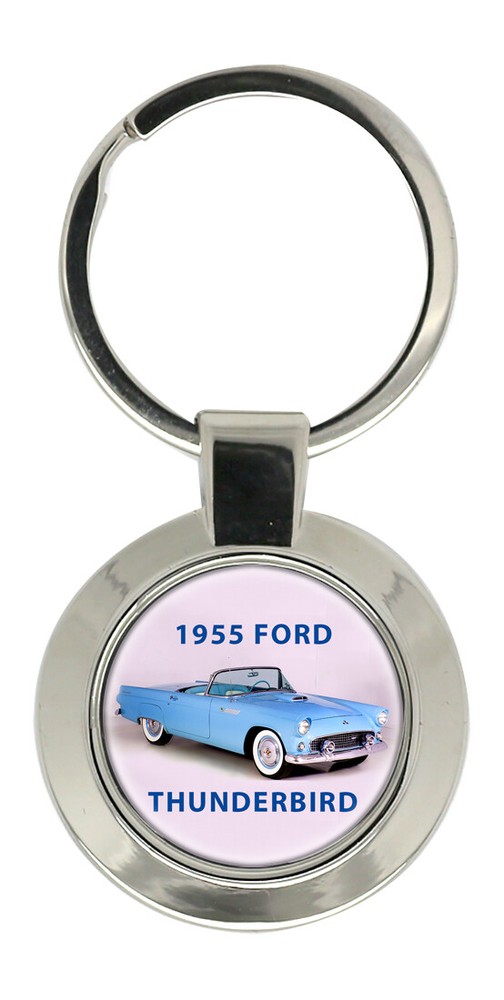 1955 Ford Thunderbird Car Key Ring