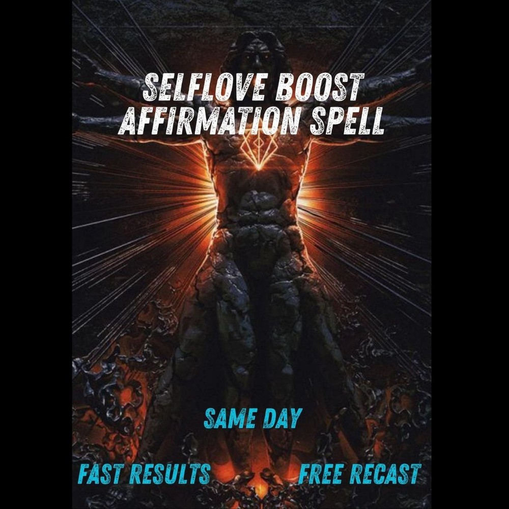 Self Love Boost Affirmation Spell Ritual Kit: Confidence, Inner Strength