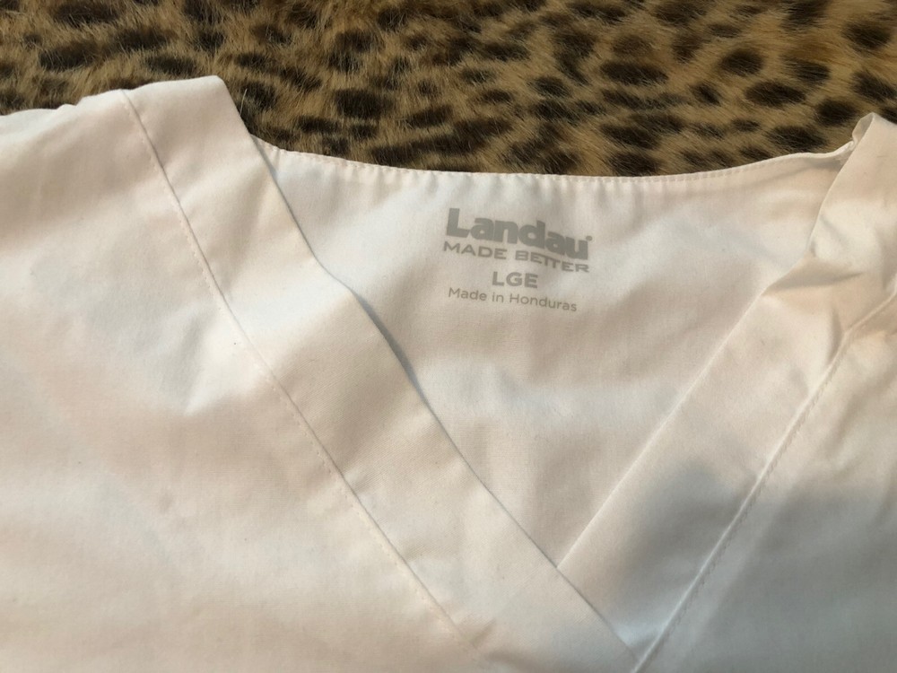 Scrub Set/ Unisex/Large/White