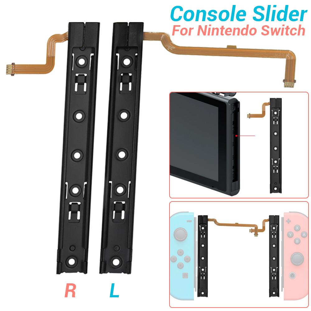 OEM Console Slider Left Right Sliding Rail with Flex Cable For Nintendo Switch