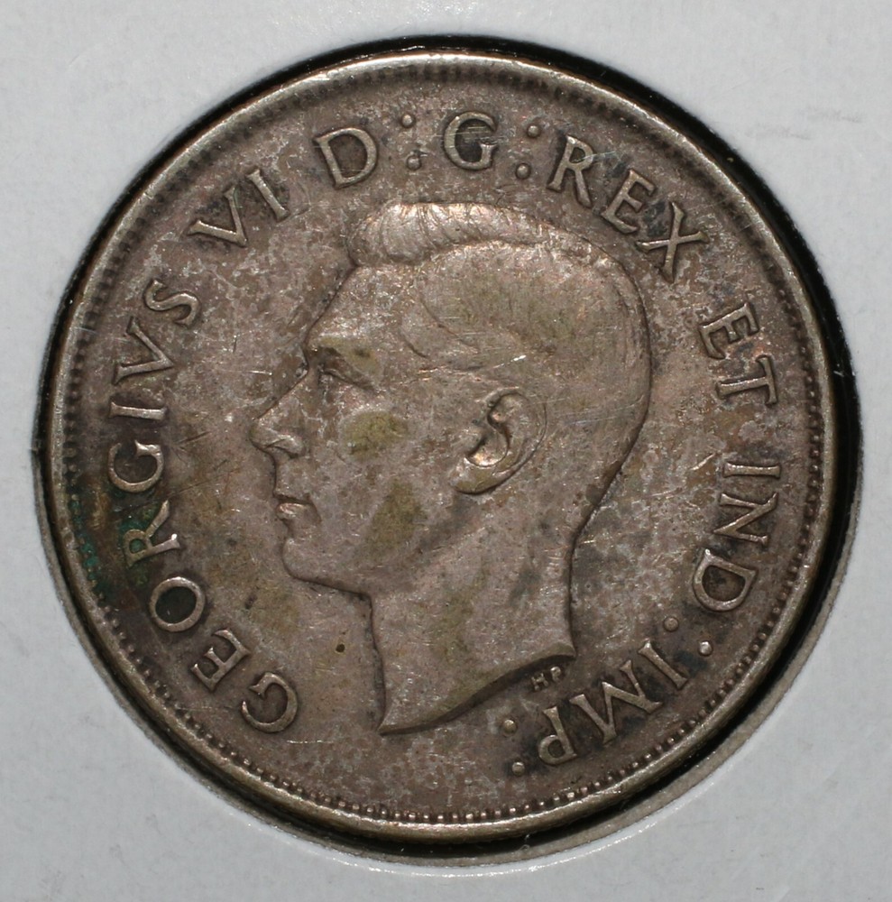 1941 Canada 50c Silver Half Dollar - 03754