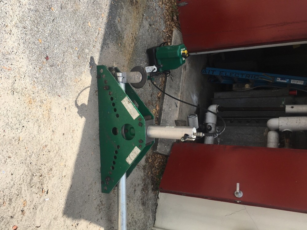 greenlee 885 rigid pipe bender