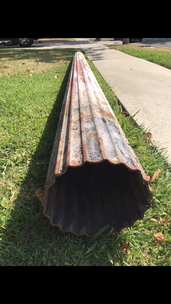 Architectural Fluted Columns 14’ Antique LD
