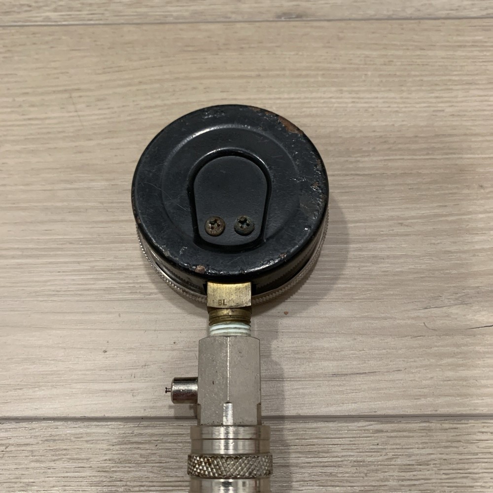 Vintage SEARS Compression Tester 300LB Gauge - Clean