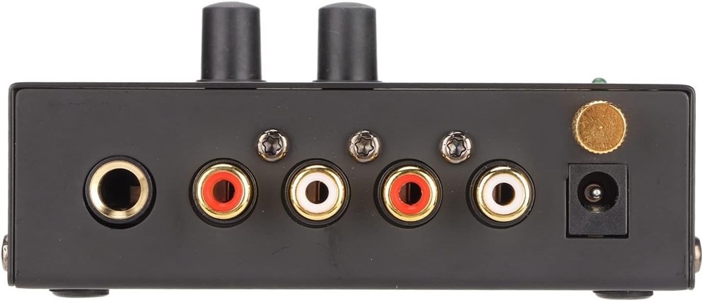 MR DJ PP500 Phono Turntable Preamp Input /TRS Output Stereo Knob Control Mini