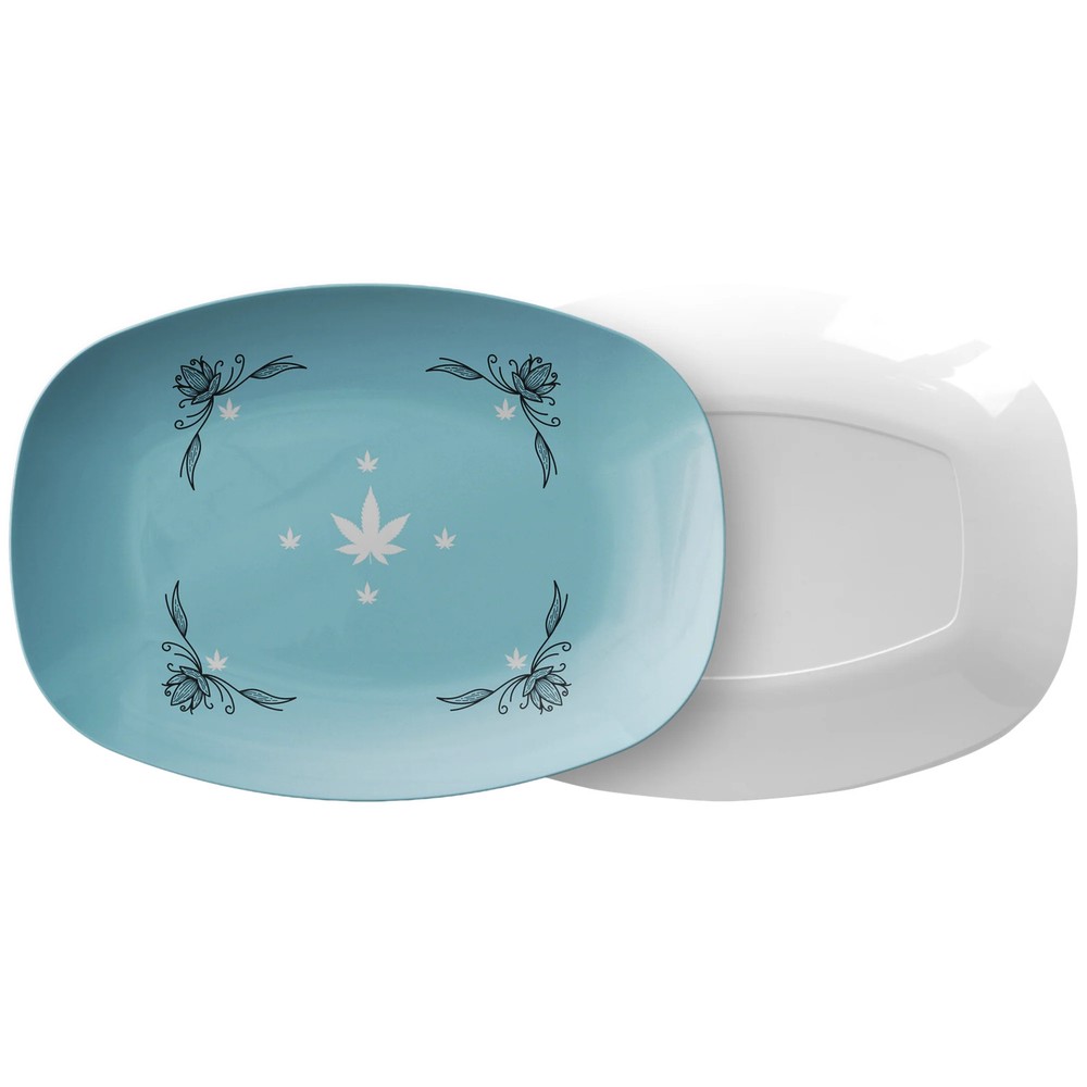 Bellissimo Blue Cannabis Platter